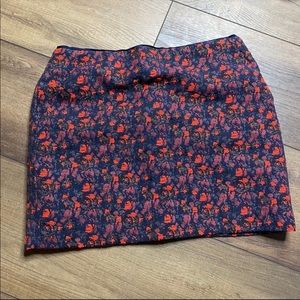 {Mango} Printed Mini Skirt